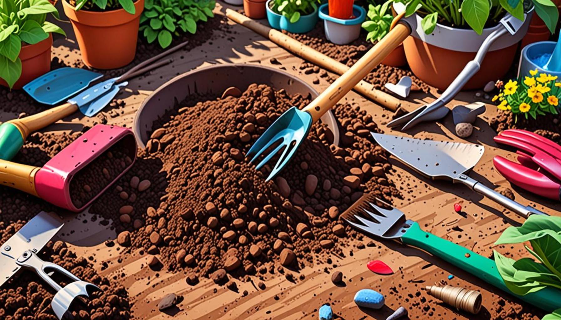 Essential Tools for Soil Preparation in Gardening for Beginners