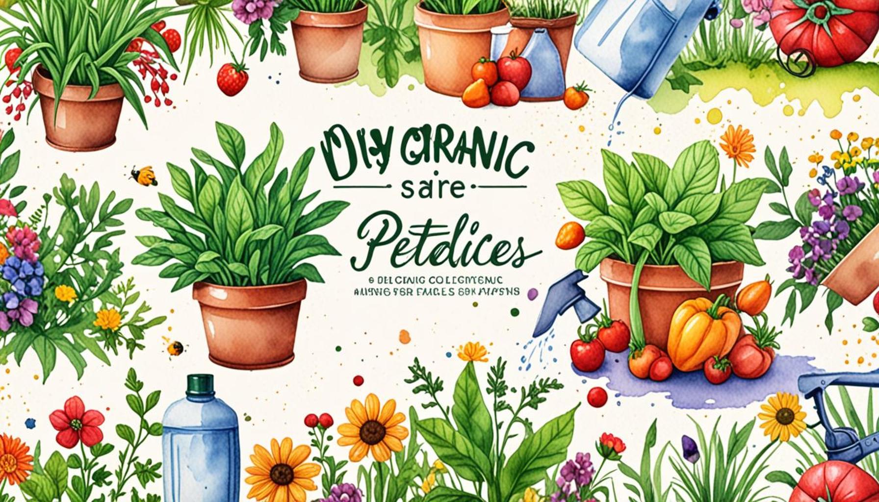 DIY Organic Pesticides: Safe Solutions for Beginner Gardeners