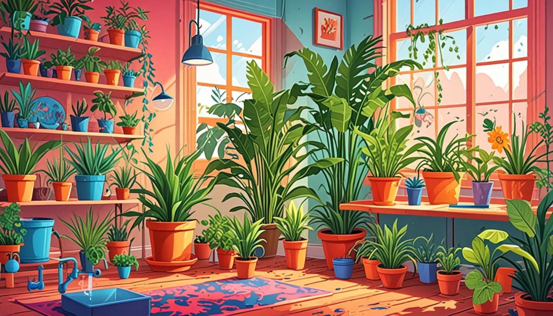 How to Identify the Water Needs of Different Plants in Indoor Environments